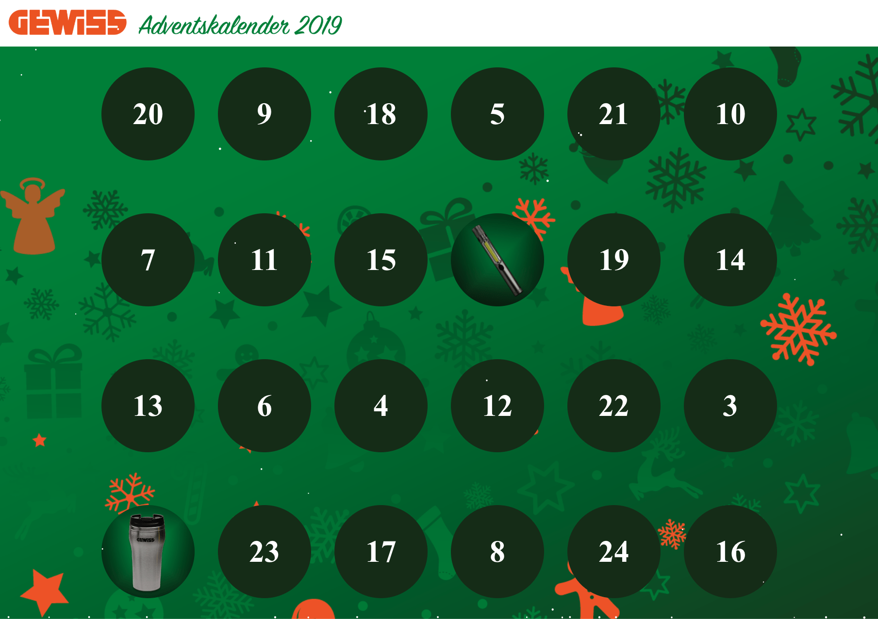 MockUp Adventskalender Gewiss
