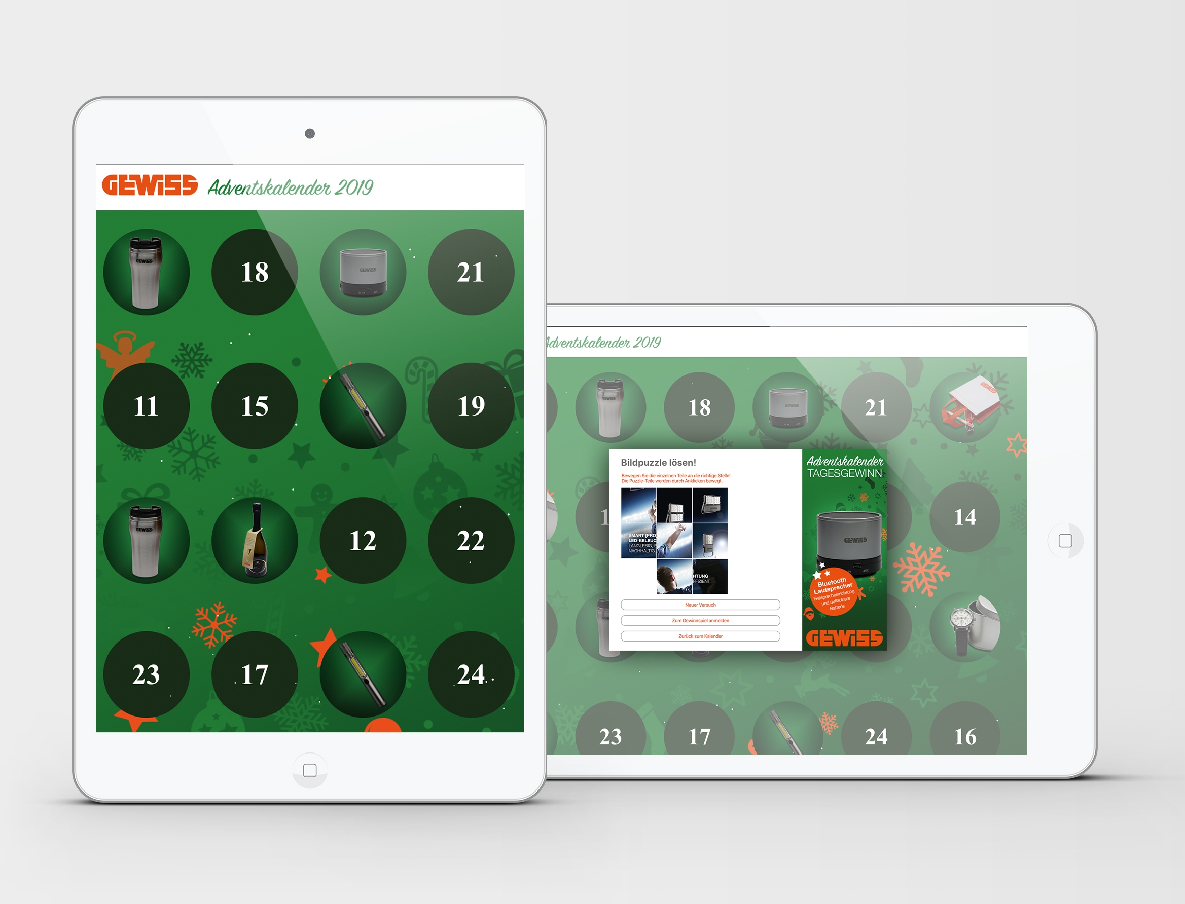 MockUp Adventskalender Gewiss