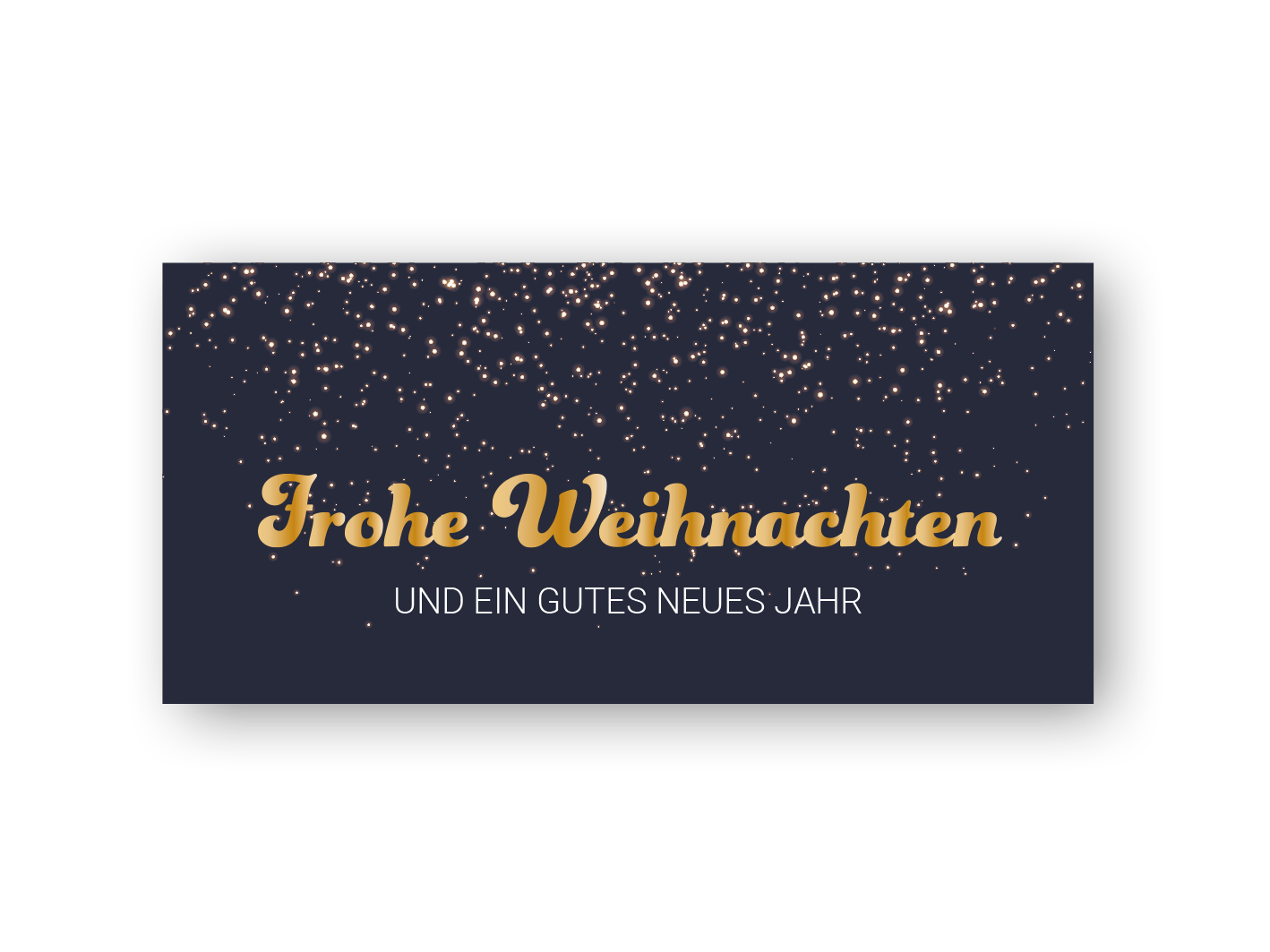 Weihnachtskarte Beispiel