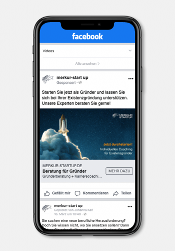 MockUp Facebook Ads merkur-startup