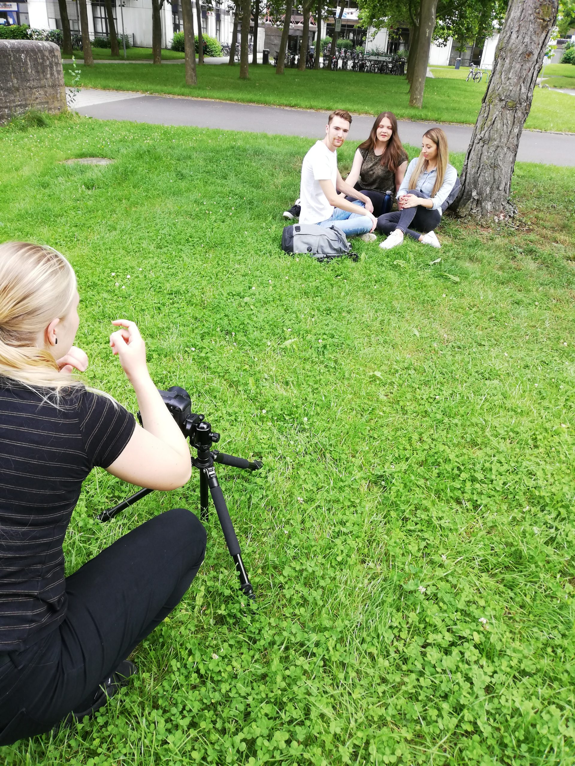 Hinter den Kulissen des ICB-Videoshoots